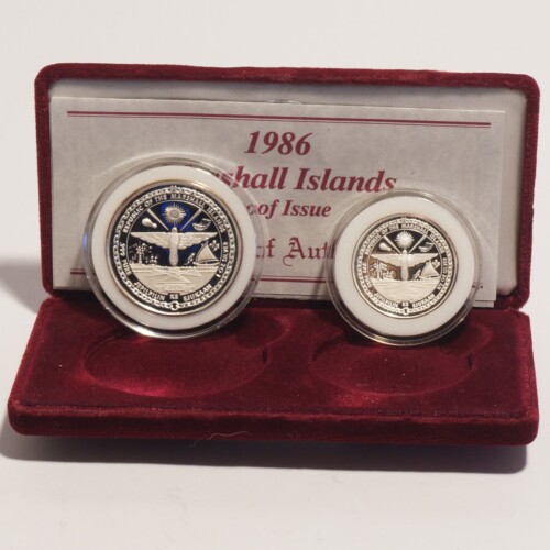 1986 Marshall Island Silver Proof Issue