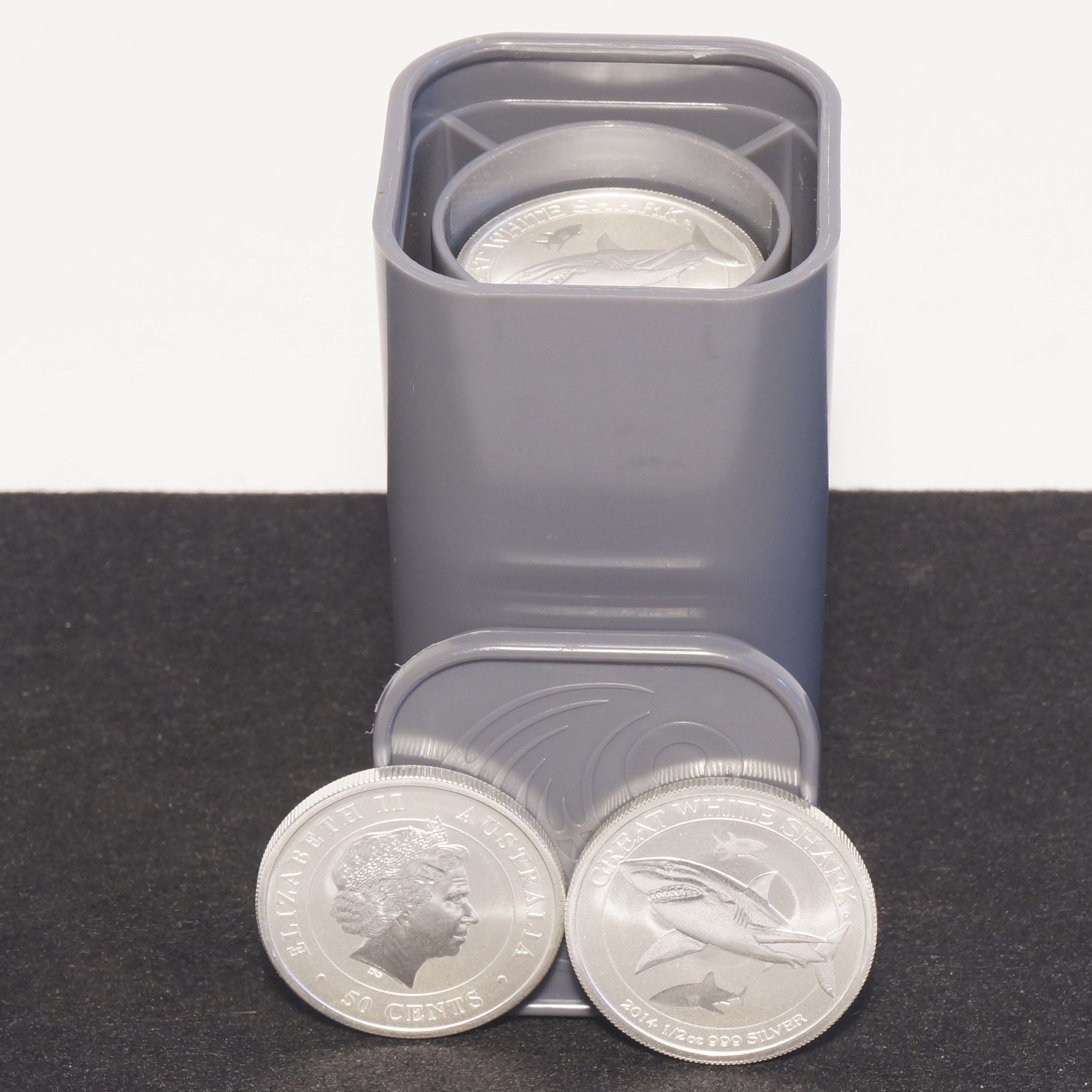 2014 Australia Great White Shark Silver 50 Cent
