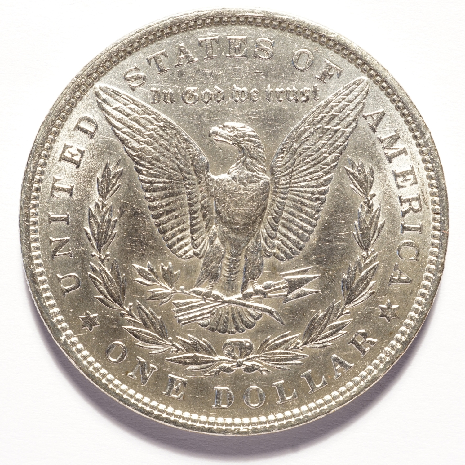 1880 Morgan Silver Dollar AU - Image 2