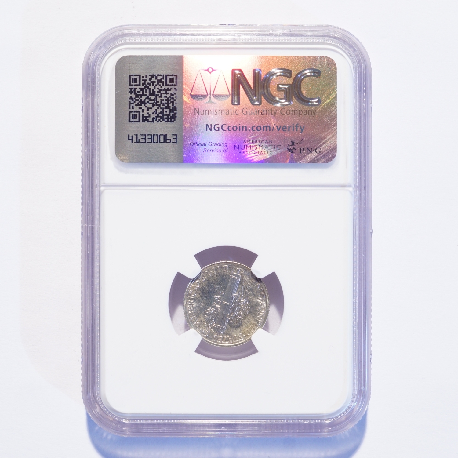 1941 Mercury Silver Dime Proof NGC PF66 - Image 2