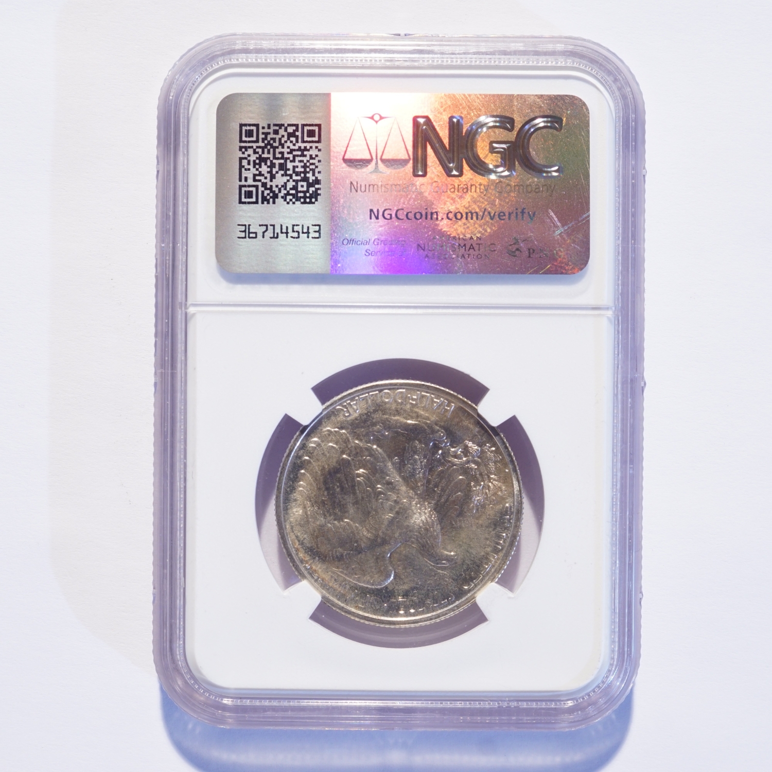 1941 Liberty Walking Silver Half Dollar Proof NGC PF66 - Image 2
