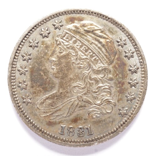 1831 Capped Bust Silver Dime